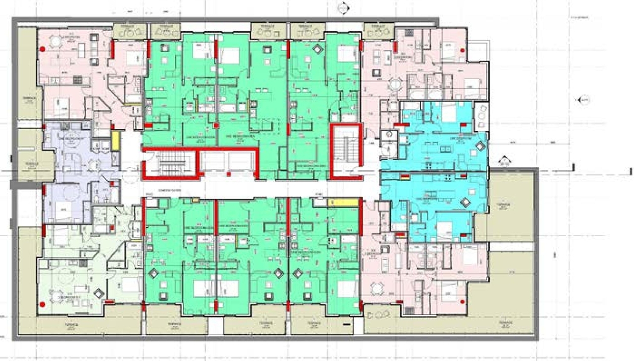 Floor plan for project from page 21 of the file '2024-07-24 - Urban Design Brief - D07-12-24-0066'