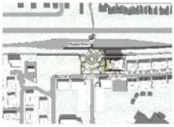 Construction site plan for project from page 26 of the file '2024-07-24 - Urban Design Brief - D07-12-24-0066'