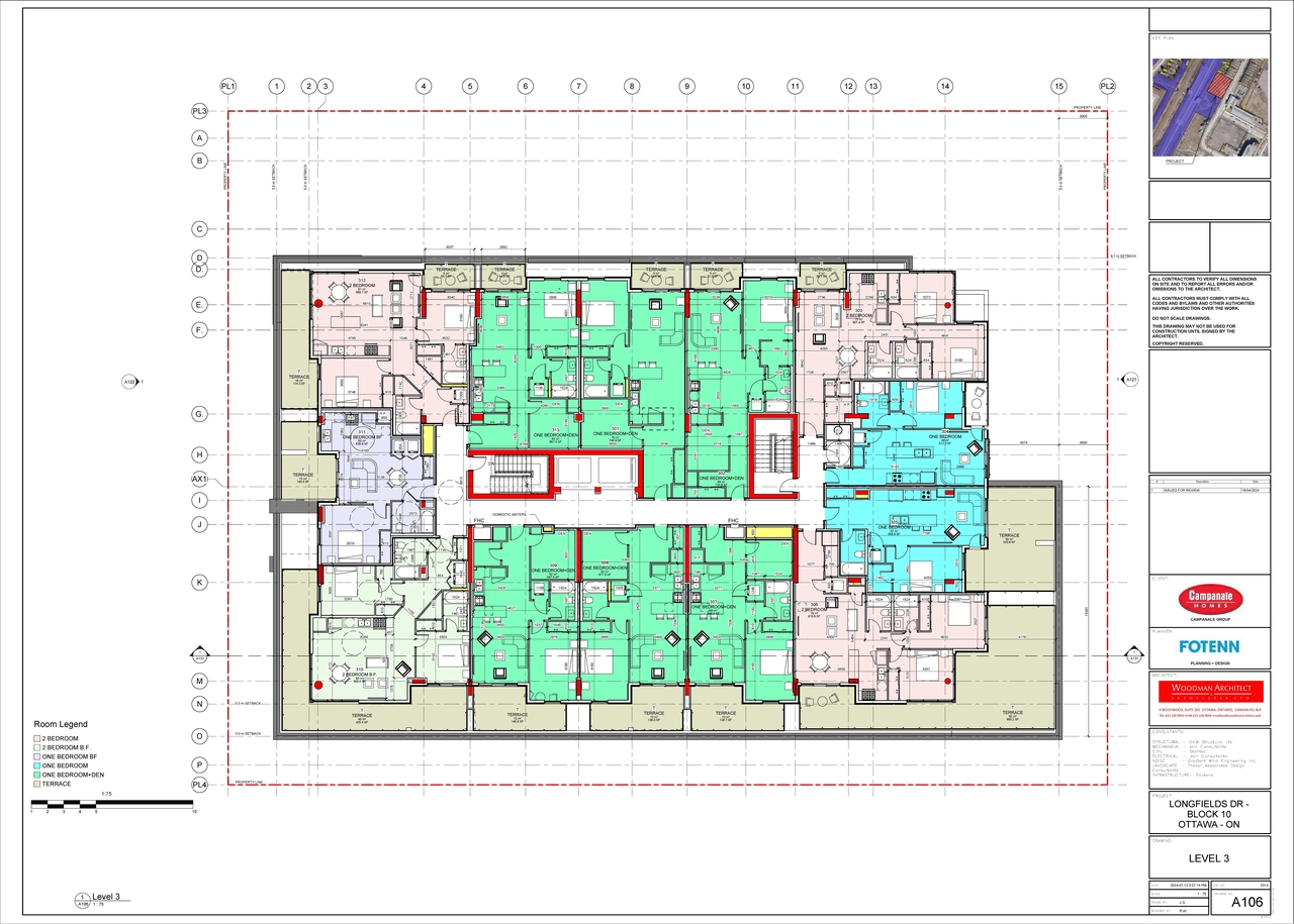 Floor plan for project from page 6 of the file '2024-07-24 - Floor Plans - D07-12-24-0066'