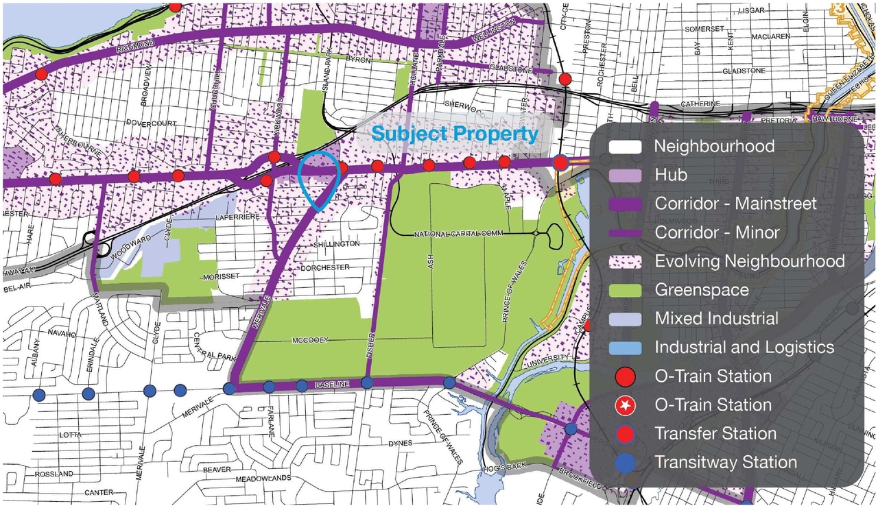 Construction site plan for project from page 6 of the file '2024-07-23 - Urban Design Brief - D07-12-24-0067'