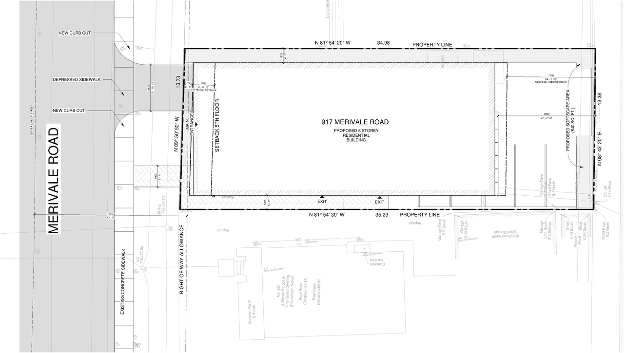 Construction site plan for project from page 24 of the file '2024-07-23 - Urban Design Brief - D07-12-24-0067'