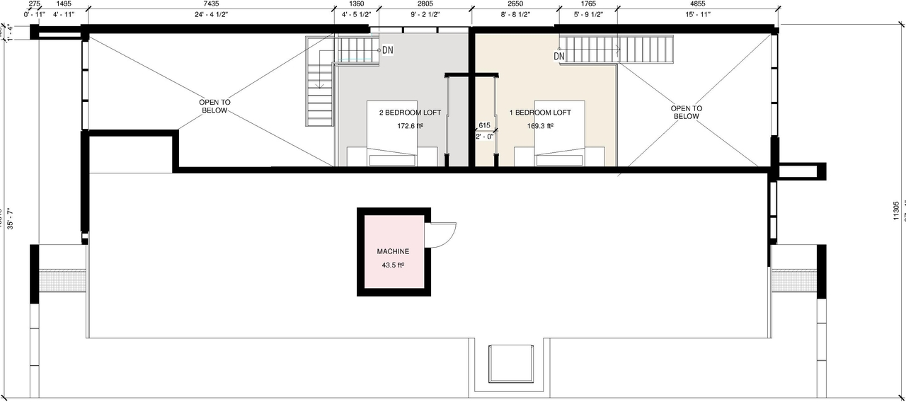 Floor plan for project from page 32 of the file '2024-07-23 - Urban Design Brief - D07-12-24-0067'