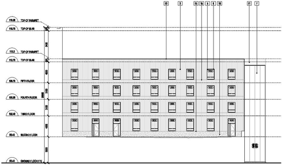 Rendering of building from page 23 of the file '2024-09-04 - Architectural Design Brief - D07-12-24-0068'