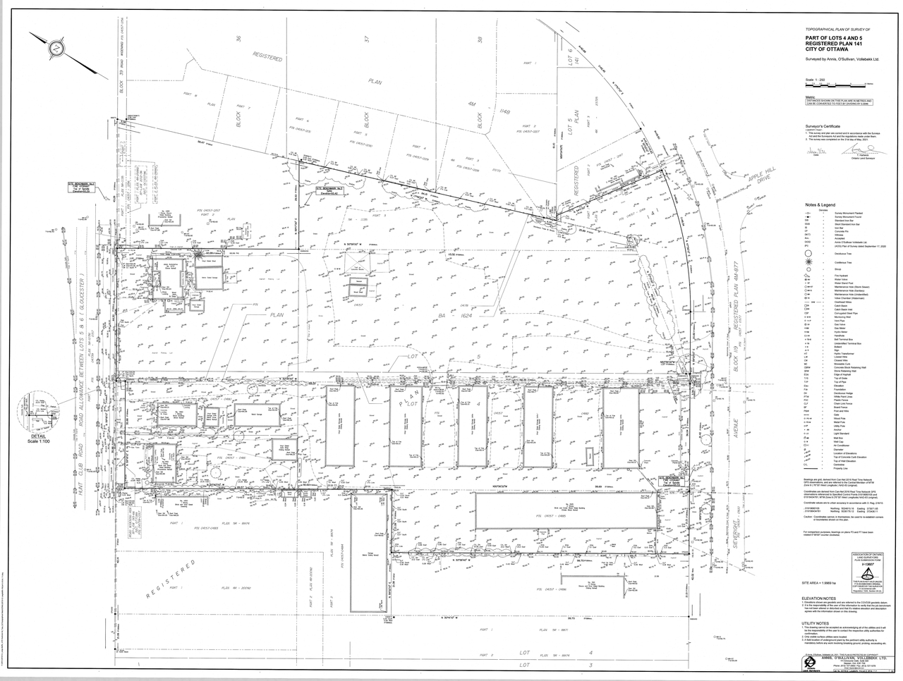 Construction site plan for project from page 43 of the file '2024-09-04 - Design Brief - D07-12-24-0068'