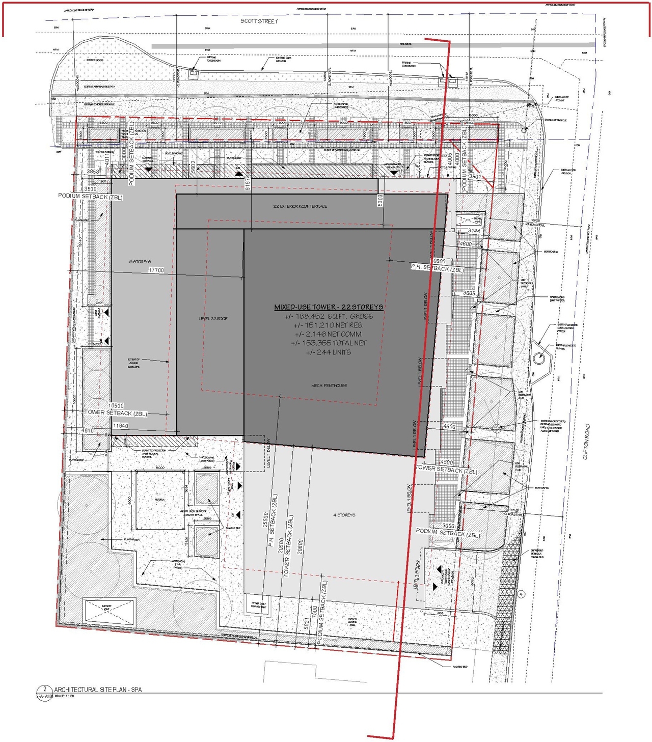 Construction site plan for project from page 19 of the file '2024-11-04 - Design Brief - D07-12-24-0072'