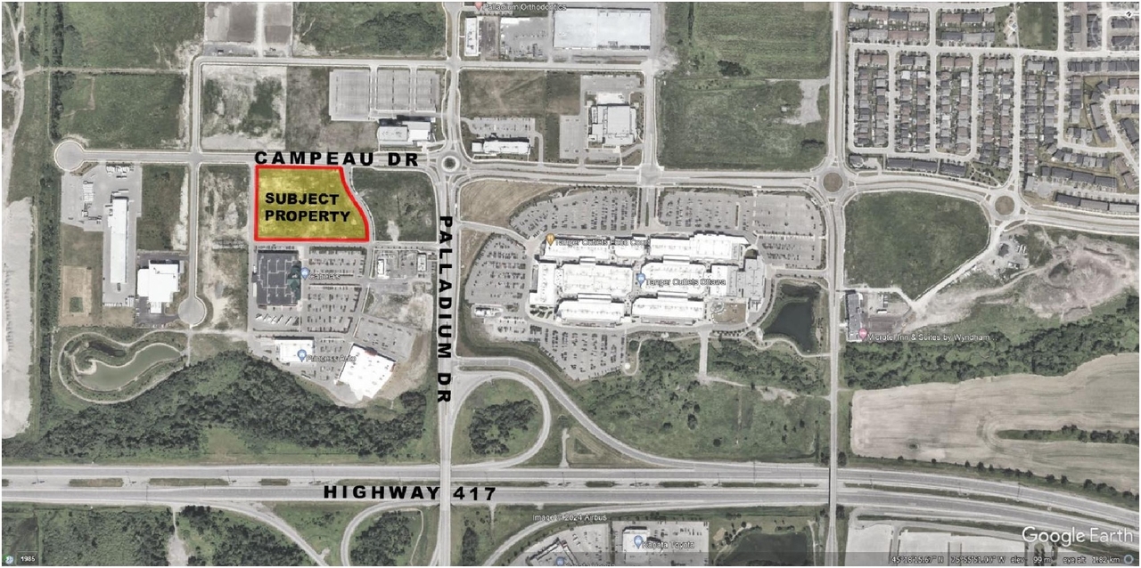 Construction site plan for project from page 7 of the file '2025-03-27 - Design Brief_TAES-r2 - D07-12-24-0076'