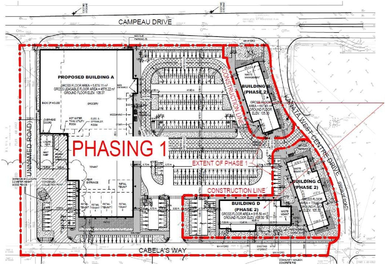 Construction site plan for project from page 12 of the file '2025-03-27 - Design Brief_TAES-r2 - D07-12-24-0076'