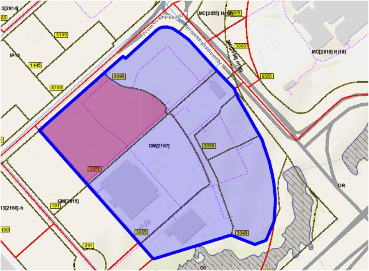 Construction site plan for project from page 28 of the file '2025-03-27 - Design Brief_TAES-r2 - D07-12-24-0076'