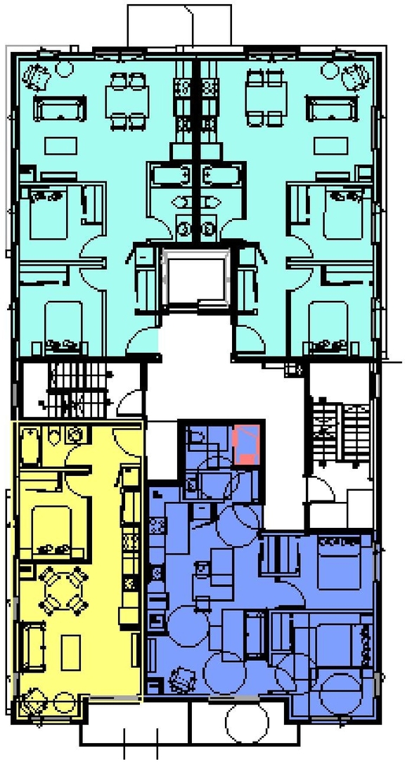 Floor plan for project from page 12 of the file '2025-03-31 - Urban Design Brief & Policy - D07-12-24-0078'