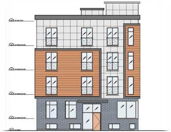 Rendering of building from page 6 of the file '2024-11-04 - Urban Design Brief Policy - D07-12-24-0079'