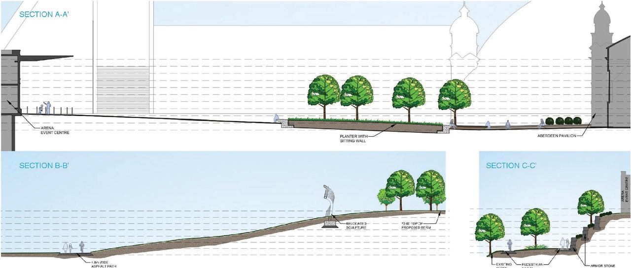 Construction site plan for project from page 37 of the file '2024-08-08 - Urban Design Review Panel Report - D07-12-24-0082'