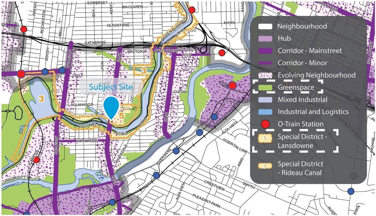 Construction site plan for project from page 21 of the file '2024-09-10 - Urban Design Review Panel Report - Rev 1 - D07-12-24-0082'
