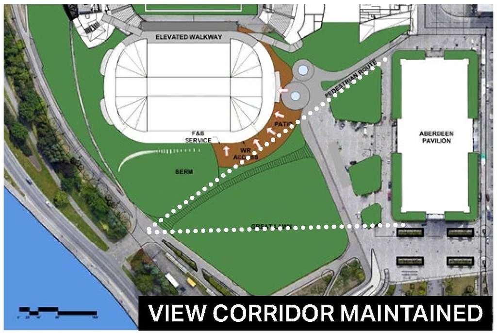 Construction site plan for project from page 37 of the file '2024-09-10 - Urban Design Review Panel Report - Rev 1 - D07-12-24-0082'