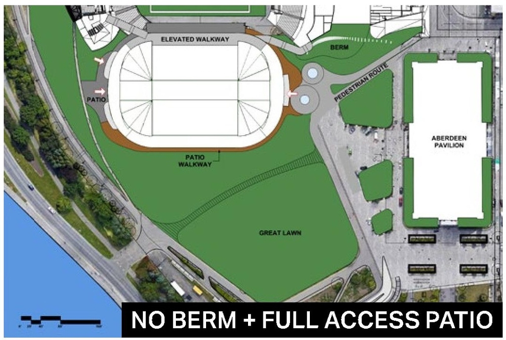 Construction site plan for project from page 37 of the file '2024-09-10 - Urban Design Review Panel Report - Rev 1 - D07-12-24-0082'