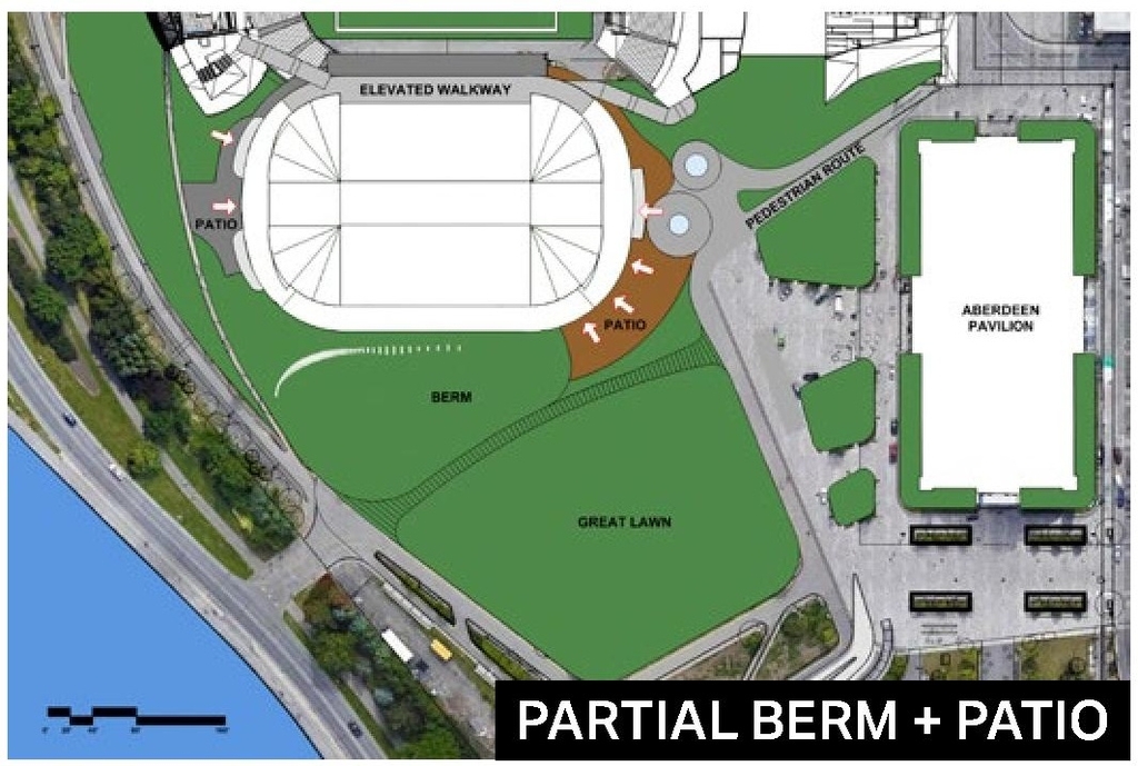 Construction site plan for project from page 37 of the file '2024-09-10 - Urban Design Review Panel Report - Rev 1 - D07-12-24-0082'