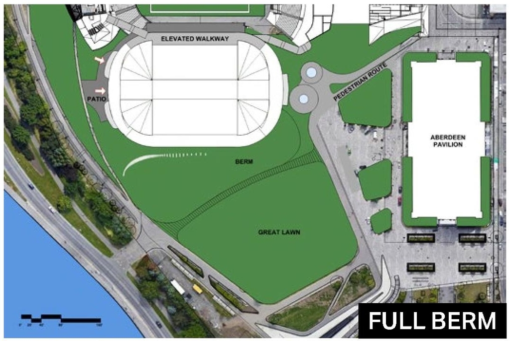 Construction site plan for project from page 37 of the file '2024-09-10 - Urban Design Review Panel Report - Rev 1 - D07-12-24-0082'