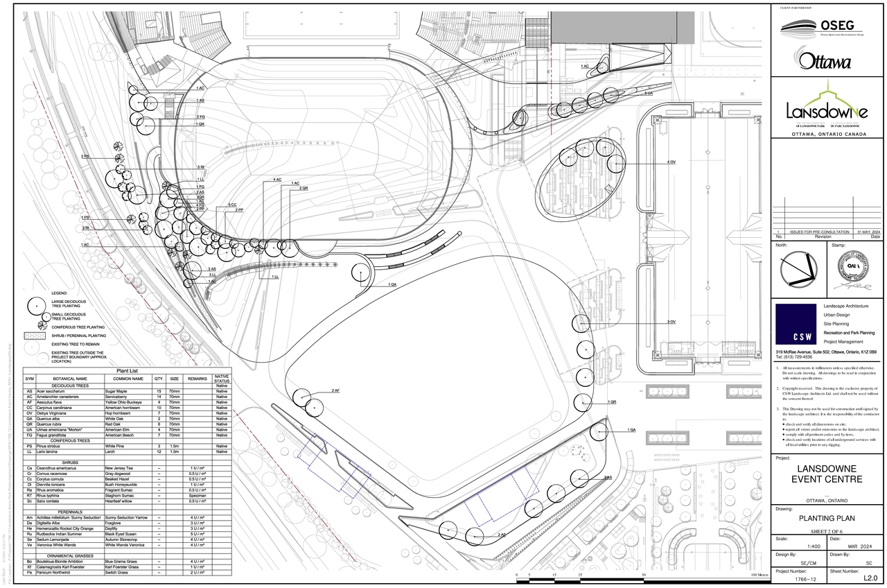 Construction site plan for project from page 57 of the file '2024-09-10 - Urban Design Review Panel Report - Rev 1 - D07-12-24-0082'