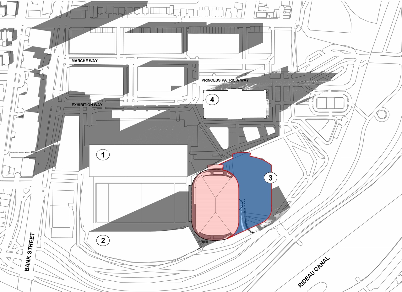 Construction site plan for project from page 73 of the file '2024-09-10 - Urban Design Review Panel Report - Rev 1 - D07-12-24-0082'