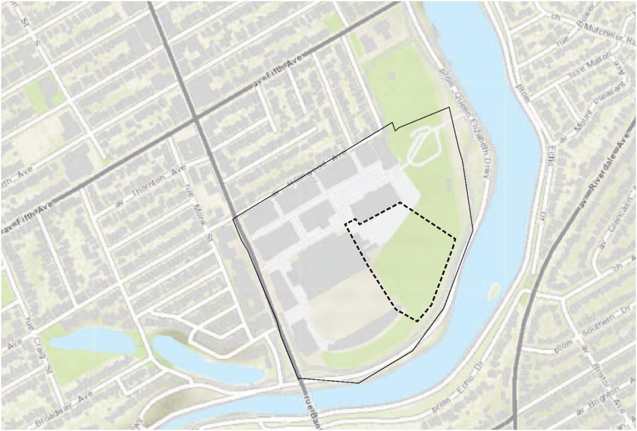 Construction site plan for project from page 133 of the file '2024-09-10 - Urban Design Review Panel Report - Rev 1 - D07-12-24-0082'