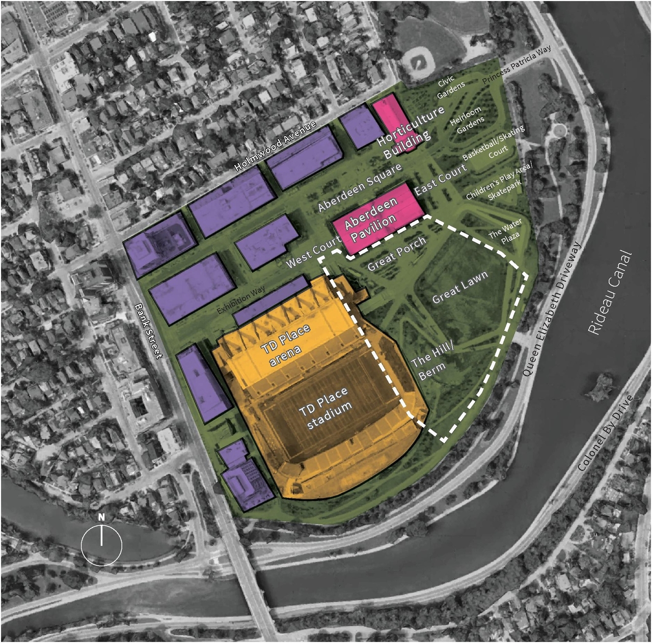 Construction site plan for project from page 134 of the file '2024-09-10 - Urban Design Review Panel Report - Rev 1 - D07-12-24-0082'
