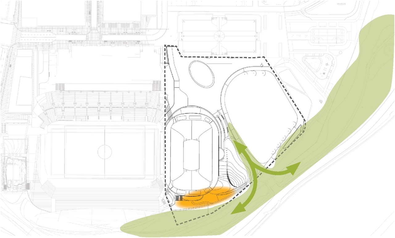 Construction site plan for project from page 161 of the file '2024-09-10 - Urban Design Review Panel Report - Rev 1 - D07-12-24-0082'