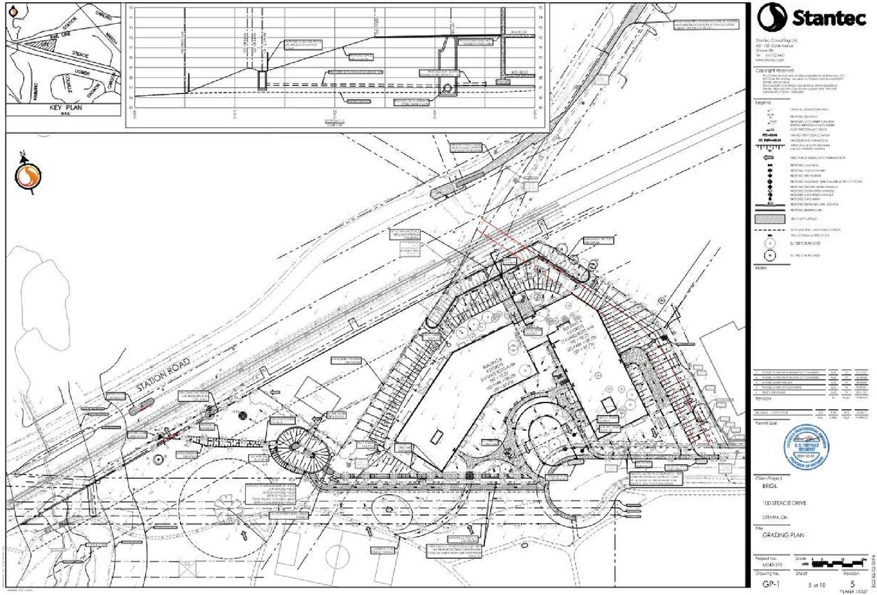 Construction site plan for project from page 27 of the file '2024-12-06 - Urban Design Brief - D07-12-24-0086'
