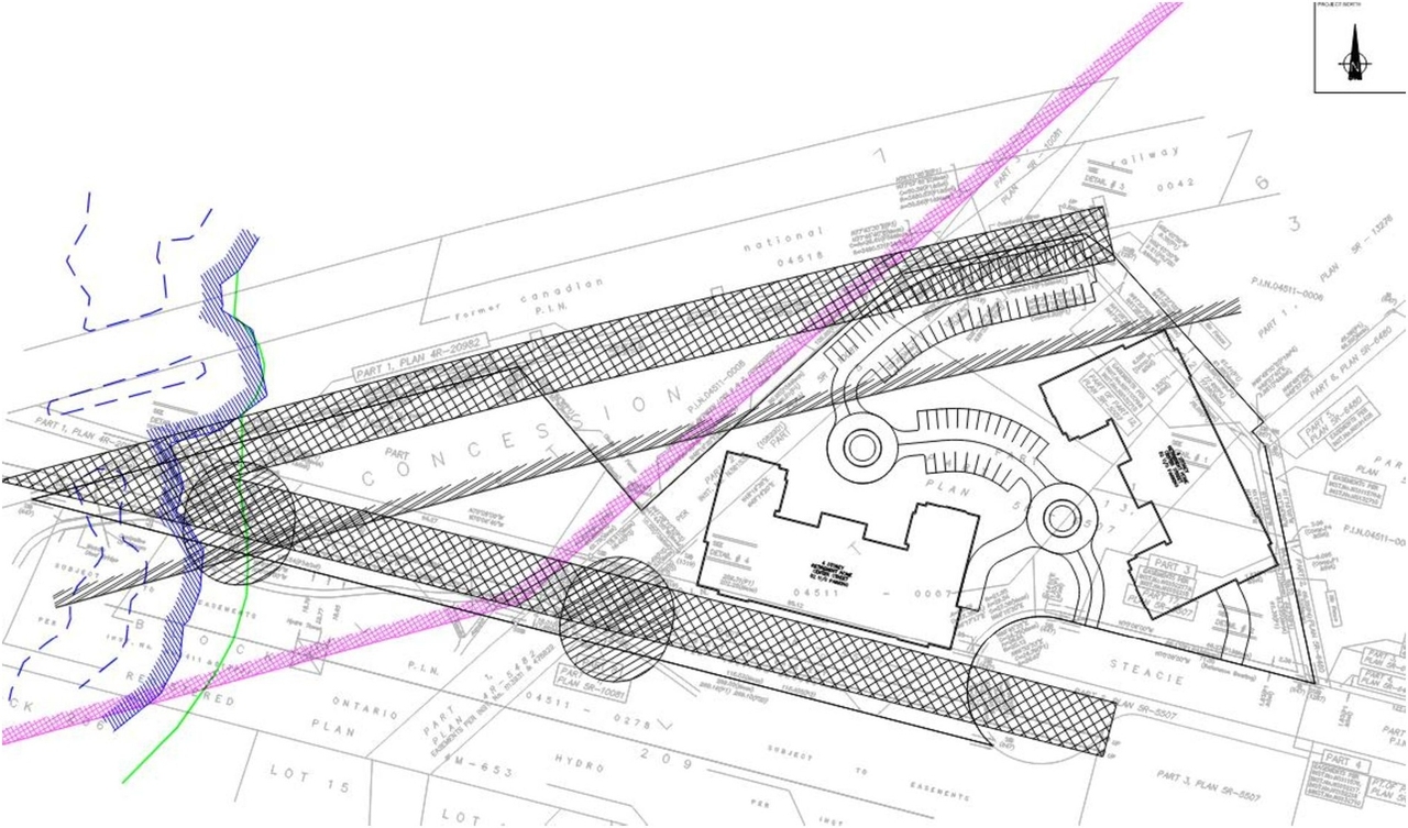 Construction site plan for project from page 46 of the file '2024-12-06 - Urban Design Brief - D07-12-24-0086'
