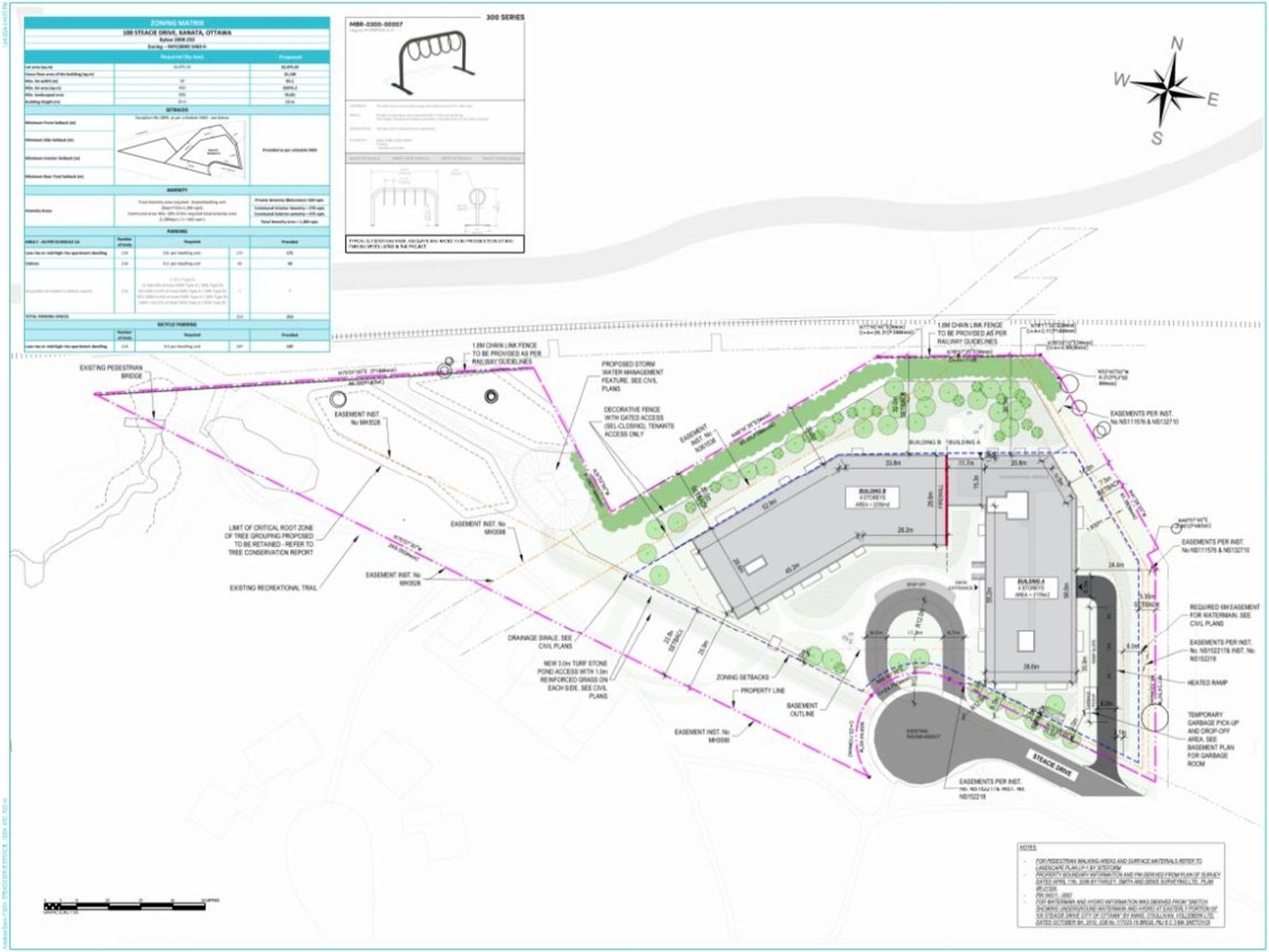 Construction site plan for project from page 48 of the file '2024-12-06 - Urban Design Brief - D07-12-24-0086'