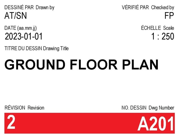 Floor plan for project from page 2 of the file '2024-12-06 - Basement and Floor Plans - D07-12-24-0086'