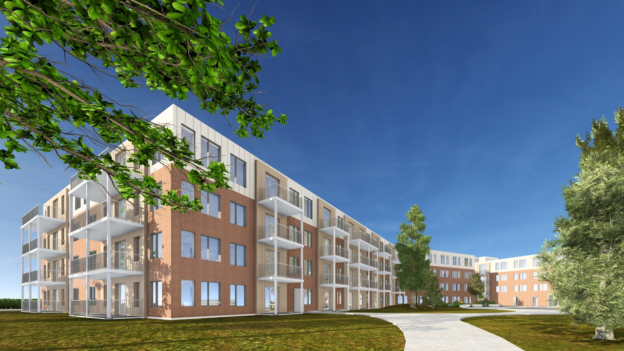 Rendering of building from page 7 of the file '2024-08-12 - Renderings & Perspectives - D07-12-24-0086'