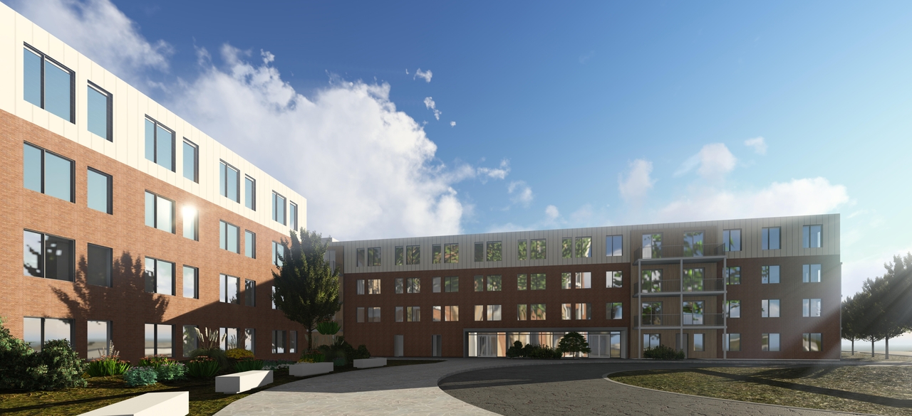 Rendering of building from page 8 of the file '2024-08-12 - Renderings & Perspectives - D07-12-24-0086'