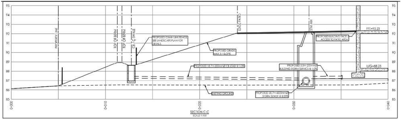 Construction site plan for project from page 43 of the file '2024-08-12 - Urban Design Brief - D07-12-24-0086'
