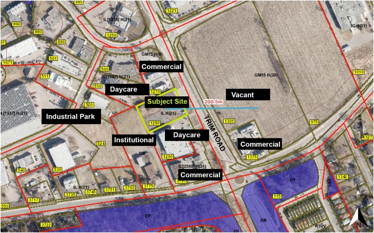 Construction site plan for project from page 30 of the file '2024-08-20 - Urban Design Brief - D07-12-24-0089'