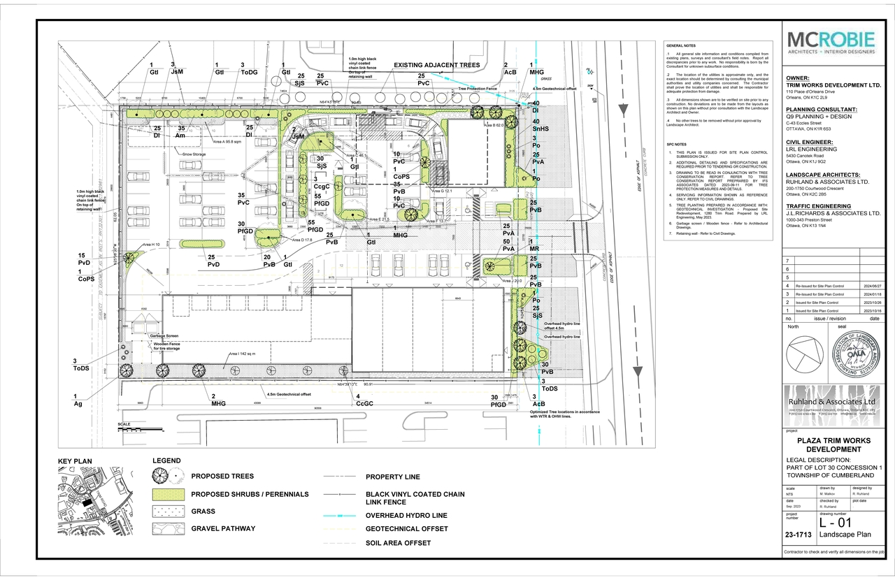 Construction site plan for project from page 50 of the file '2024-08-20 - Urban Design Brief - D07-12-24-0089'