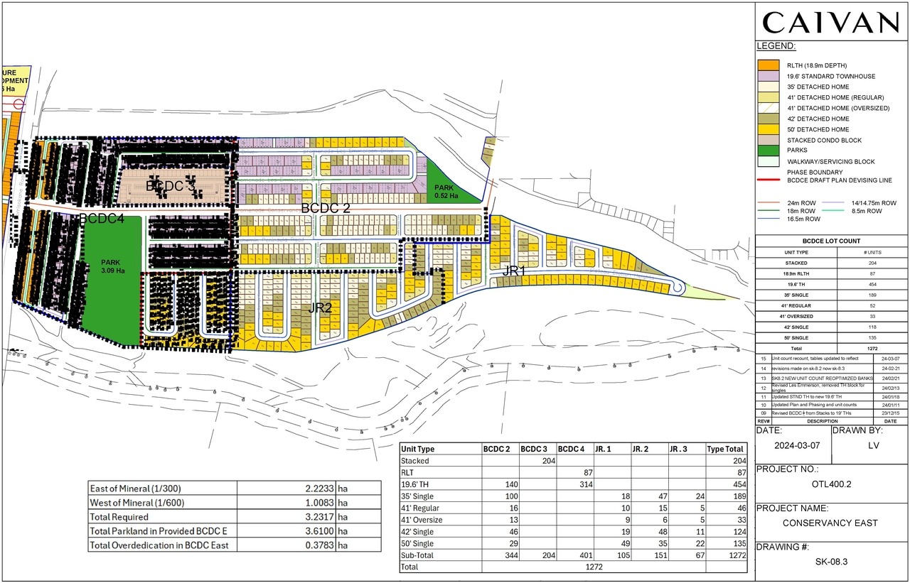 Construction site plan for project from page 38 of the file '2025-01-27 - Design Brief - D07-12-24-0097'