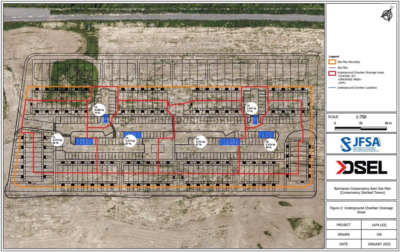 Construction site plan for project from page 90 of the file '2025-01-27 - Design Brief - D07-12-24-0097'