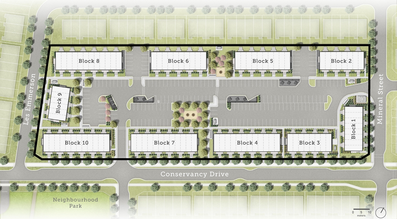 Construction site plan for project from page 13 of the file '2024-09-03 - Urban Design Brief - D07-12-24-0097'