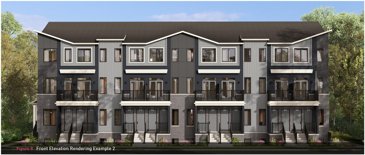 Rendering of building from page 16 of the file '2024-09-03 - Urban Design Brief - D07-12-24-0097'