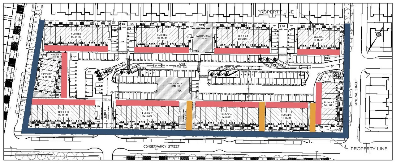 Construction site plan for project from page 29 of the file '2024-09-03 - Urban Design Brief - D07-12-24-0097'