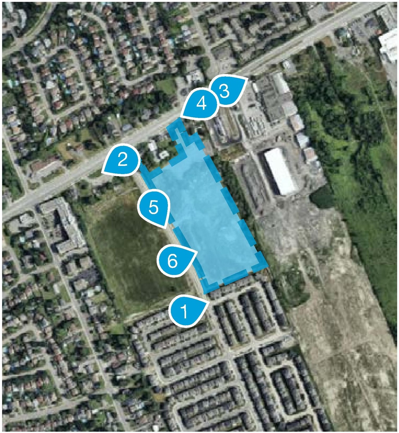 Construction site plan for project from page 13 of the file '2024-11-15 - Urban Design Brief Planning Rationale - D07-12-24-0103'