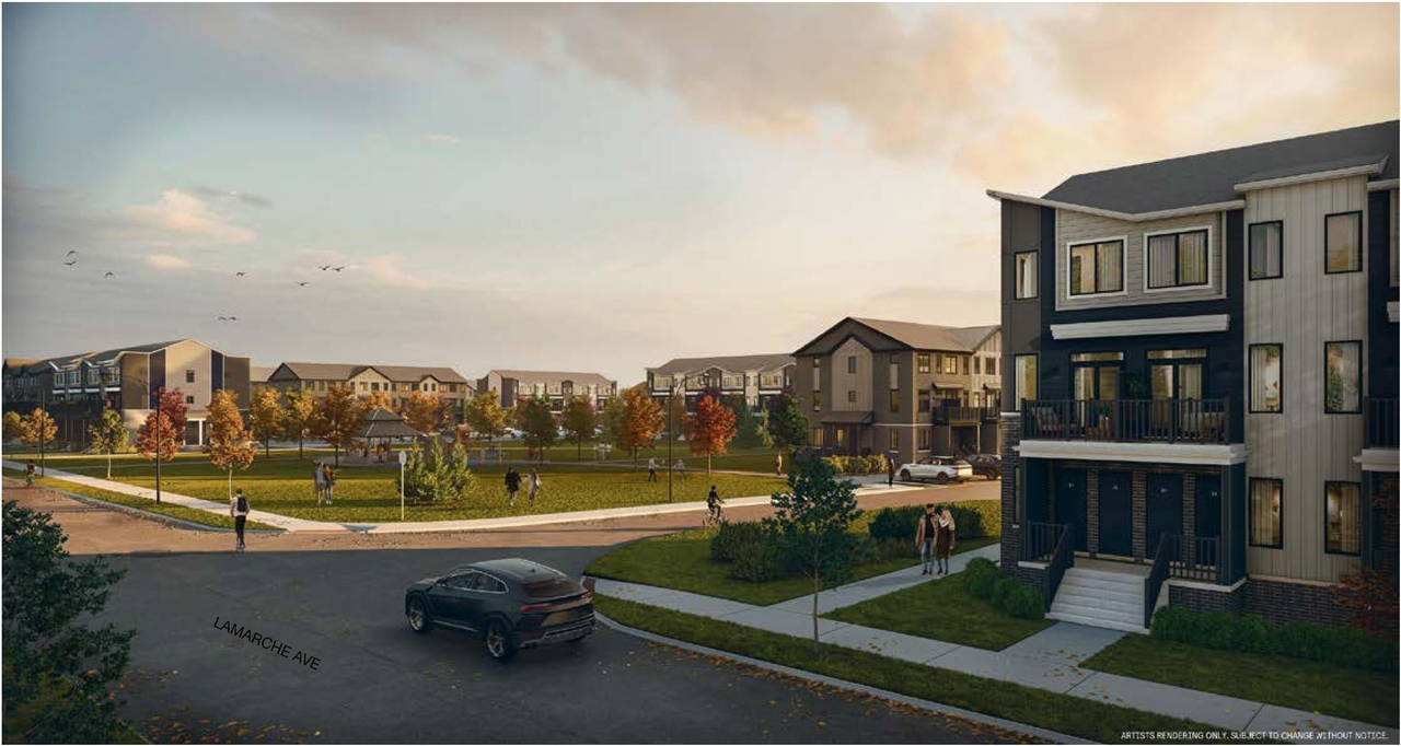 Rendering of building from page 16 of the file '2024-11-15 - Urban Design Brief Planning Rationale - D07-12-24-0103'