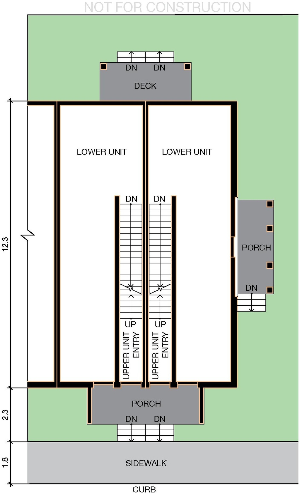 Floor plan for project from page 37 of the file '2024-11-15 - Urban Design Brief Planning Rationale - D07-12-24-0103'