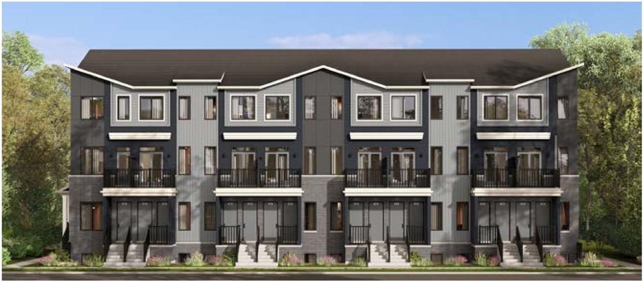 Rendering of building from page 37 of the file '2024-11-15 - Urban Design Brief Planning Rationale - D07-12-24-0103'