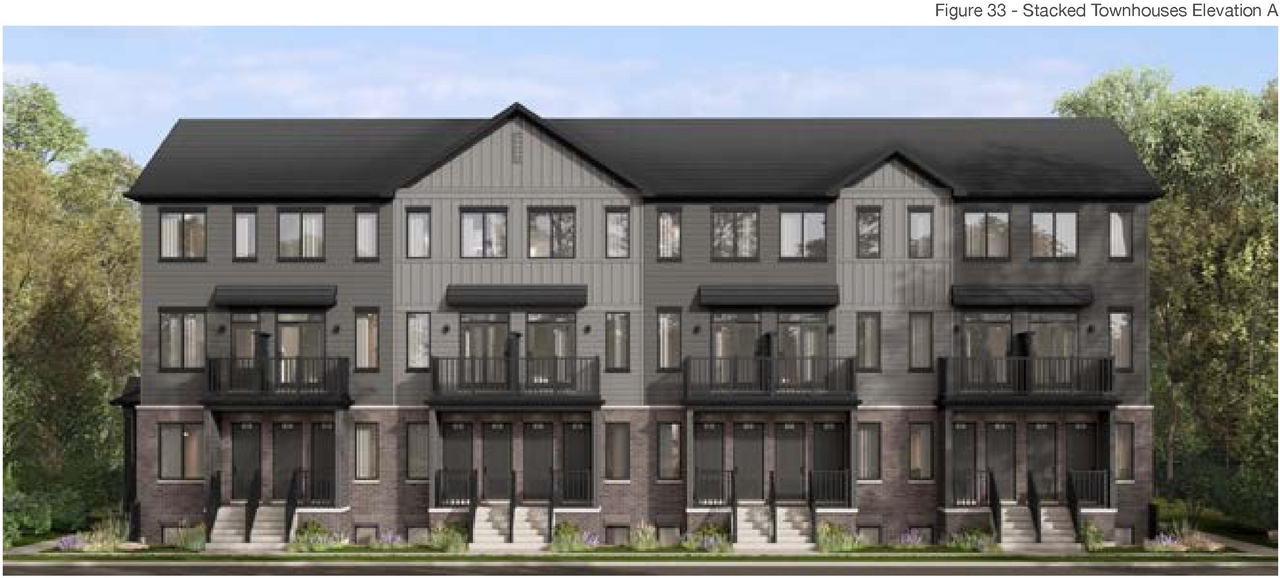 Rendering of building from page 37 of the file '2024-11-15 - Urban Design Brief Planning Rationale - D07-12-24-0103'