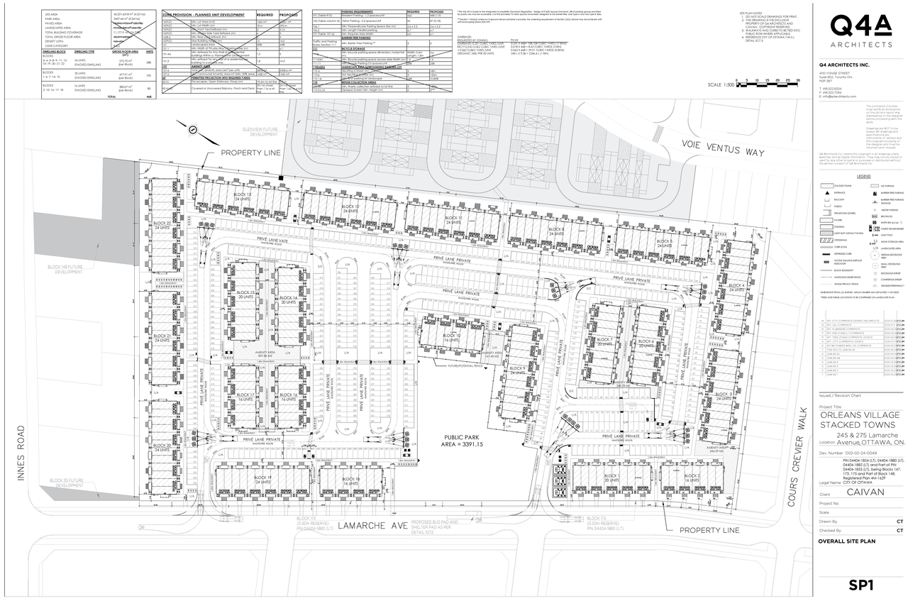 Construction site plan for project from page 24 of the file '2025-04-07 - Design Brief Sub2 - D07-12-24-0103'