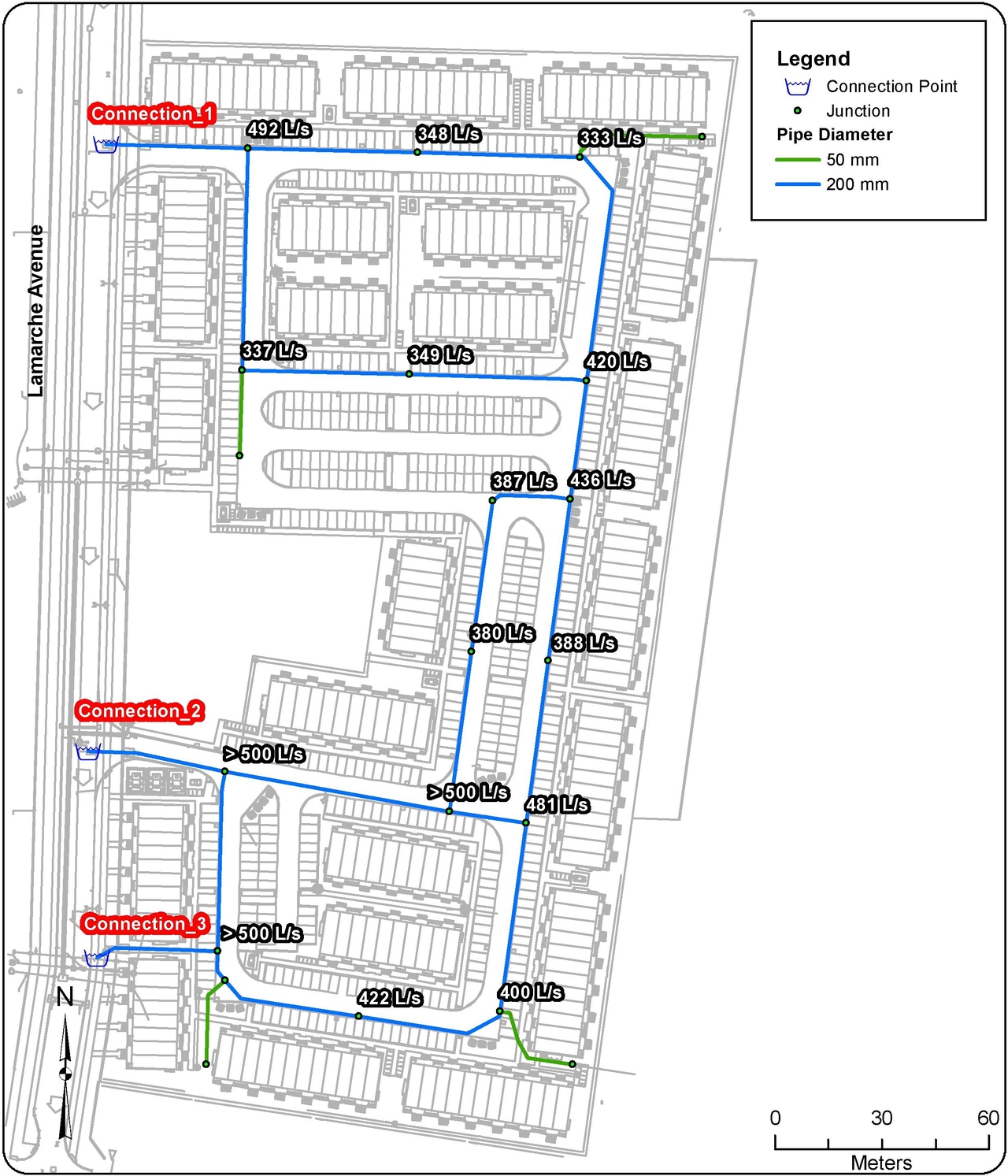 Construction site plan for project from page 100 of the file '2025-04-07 - Design Brief Sub2 - D07-12-24-0103'