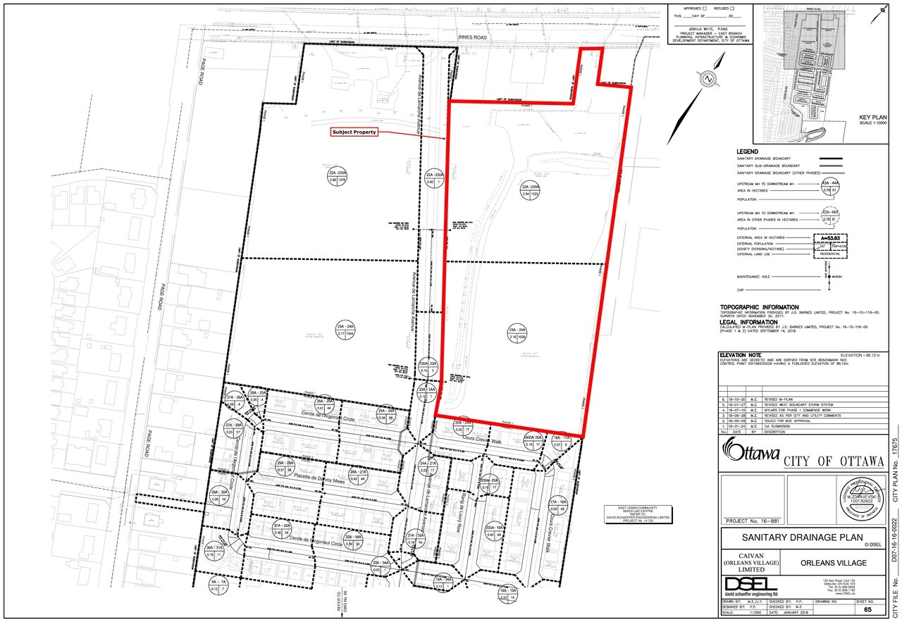 Construction site plan for project from page 83 of the file '2024-09-10 - Design Brief - D07-12-24-0103'