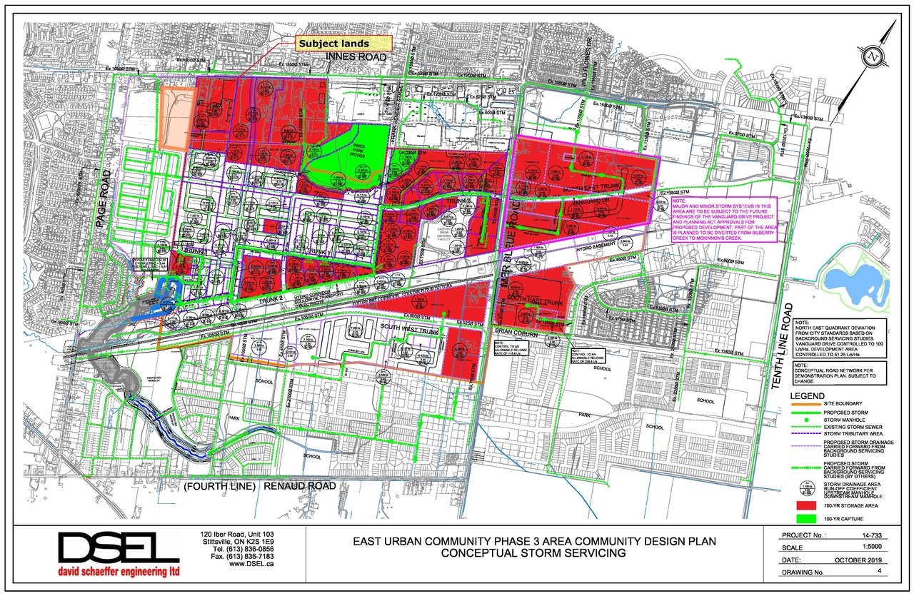 Construction site plan for project from page 101 of the file '2024-09-10 - Design Brief - D07-12-24-0103'