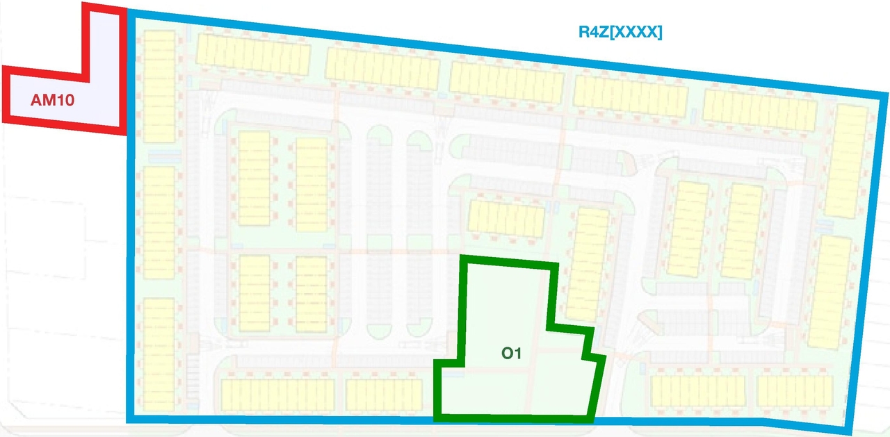Construction site plan for project from page 28 of the file '2025-04-07 - Urban Design Brief - D07-12-24-0103'