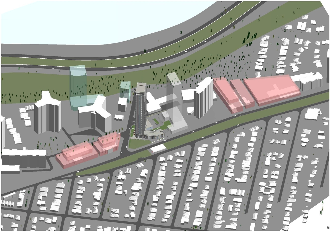 Construction site plan for project from page 17 of the file '2024-09-27 - UDRP Report - D07-12-24-0104'